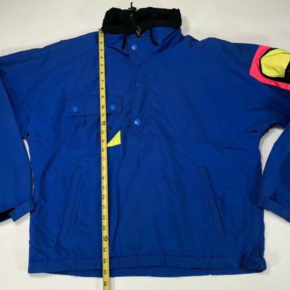 Kaelin Tech Mens Blue Nylon Ski Snowboard Shell - Picture 4 of 6